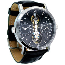 Aeromatic Dual Time Zone Skeleton Watch