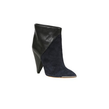 The Keira Ankle Bootie in Black/Navy by IRO at CoutureCandy.com