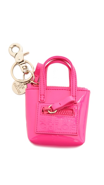 See by Chloe Zip File Key Ring