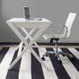 Spotlight White 58" Desk in Desks | Crate and Barrel