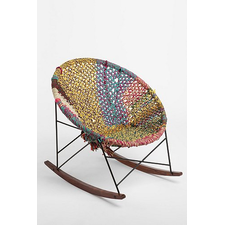 Hand-Woven Rocker