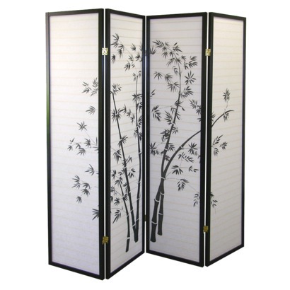 4 Panel Screen - Bamboo (72") 