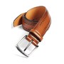 Allen Edmonds 'Manistee' Brogue Leather Belt | Nordstrom