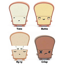 USB Toast 4GB Flash Drive