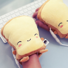 USB Toast Handwarmers by Smoko | myplasticheart