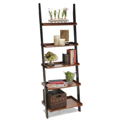 2 Tone Bookshelf Ladder - C...