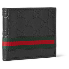 Gucci Embossed Leather Billfold Wallet