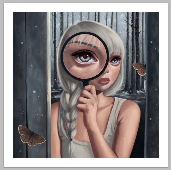 "Iris" Print by Ana Bagayan...