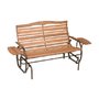 Jack Post CG-12Z Country Garden Double Glider with Trays, Bronze