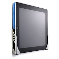 Koala Damage-free Tablet Wall Mount Dock by Dockem; for iPad 1/2/3/4, Mini, Air, Xperia Z, Samsung Galaxy Tab/Note, Nexus 7/10, and more (Chrome)