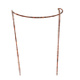 Rusty Bow Plant Supports