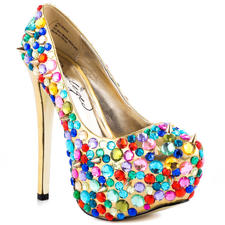 Privileged's Multi-Color Purrr - Gold for 124.99 direct from heels.com