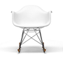 Vinnie White Cradle Chair