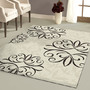 Orian Iron Fleur Rug Chocolate - Walmart.com