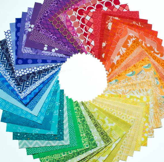 54 Color Wheel - Charm Squa...