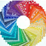54 Color Wheel - Charm Squares - Quilting Fabric Bundle