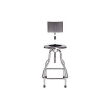 Precision Stool with Backrest