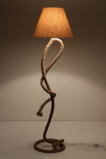 Paused Rope Floor Lamp - an...
