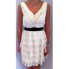 Alexia Admor Silk Vneck Dress | Laura Kathryn