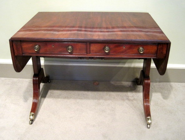 Regency Mahogany Sofa Table
