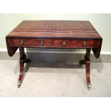 Regency Mahogany Sofa Table