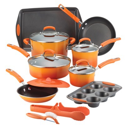 Rachael Ray Orange 15-pc. C...