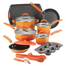 Rachael Ray Orange 15-pc. Cookset