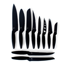 10-Piece Knife Set Black