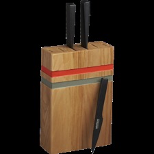 recess knife block in kitchen | CB2