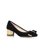 kiera mid pump, black shoe by michael michael kors - women shoes courts low heel 