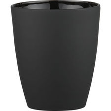 rubber coated black wastecan