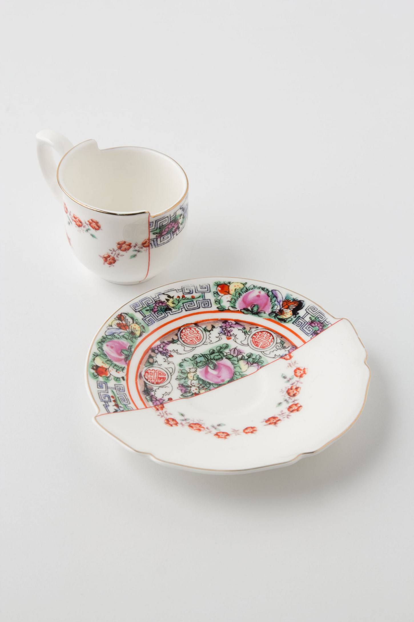 Unlikely Symmetry Roses Tea...