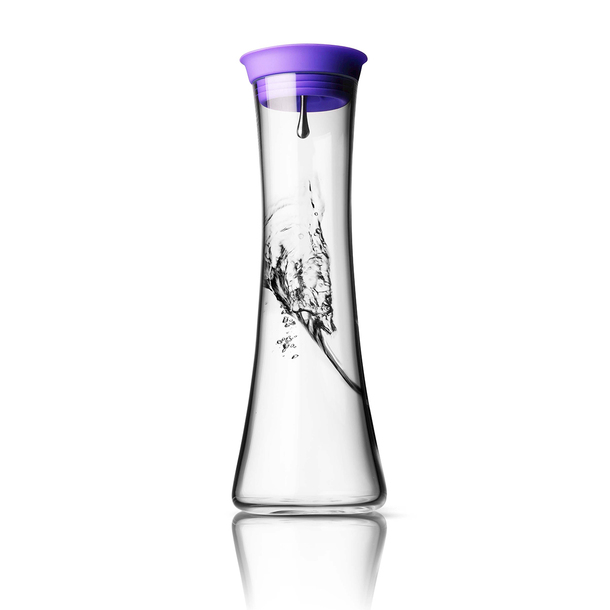 Water Jug 27oz Purple Lid