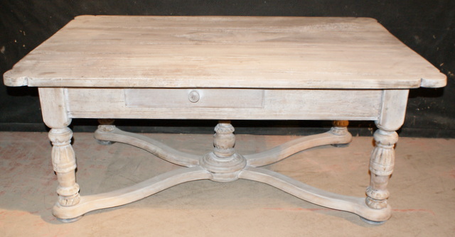 Bleached Walnut Low Table