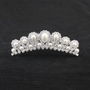 Simple Crystal Pearl Bridal Tiara