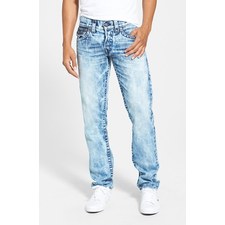 True Religion Brand Jeans 'Geno' Straight Leg Jeans (Bullet Train Blue) | Nordstrom