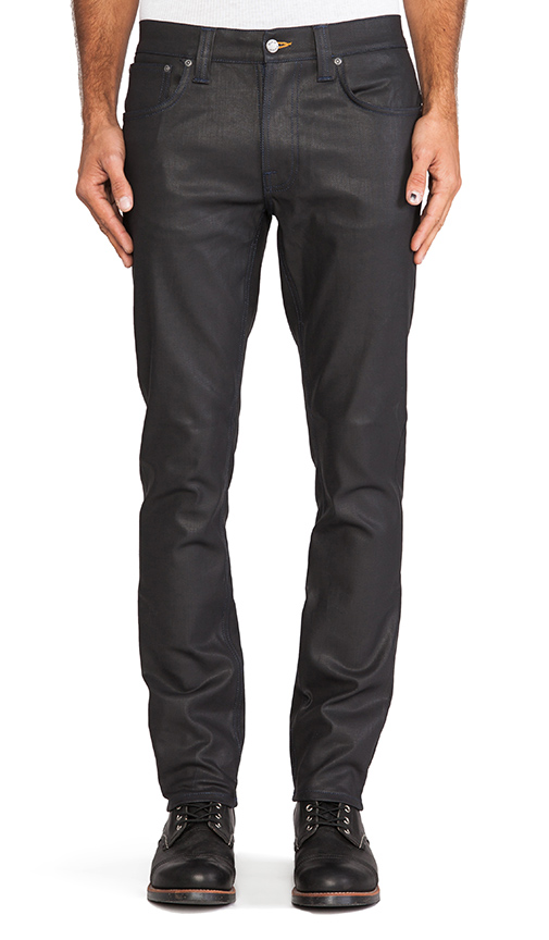 Nudie Jeans Tape Ted in Bla...