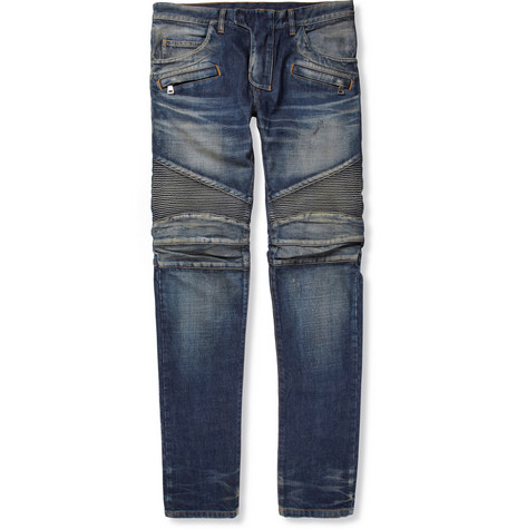 Balmain Regular-Fit Washed-...
