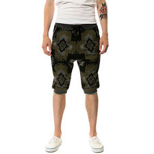 The Pattern Printed Jogger Shorts in Grand Tribal