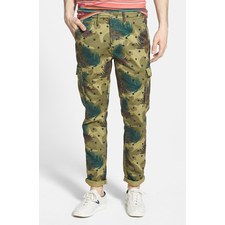 Scotch & Soda Print Slim Tapered Leg Cargo Pants | Nordstrom