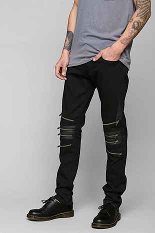 Tripp NYC Knee Zip Black Sk...