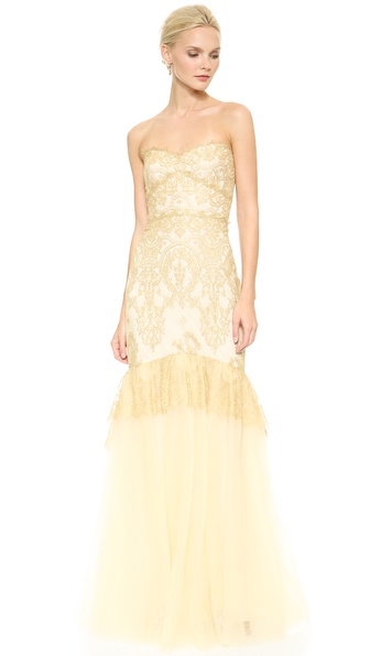 Notte by Marchesa Strapless...