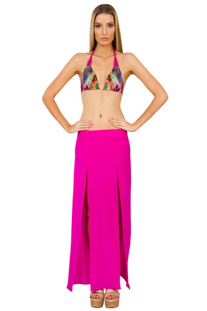 The Skirt in Fuschia by Caf...