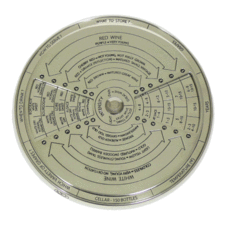 Pewter Wine Calendar