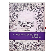 FRIENDS LETTER BOOK SET | Treasured Passages, Keepsake Journal | UncommonGoods