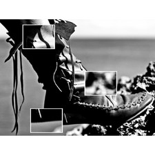 Black Leather Ankle Boots