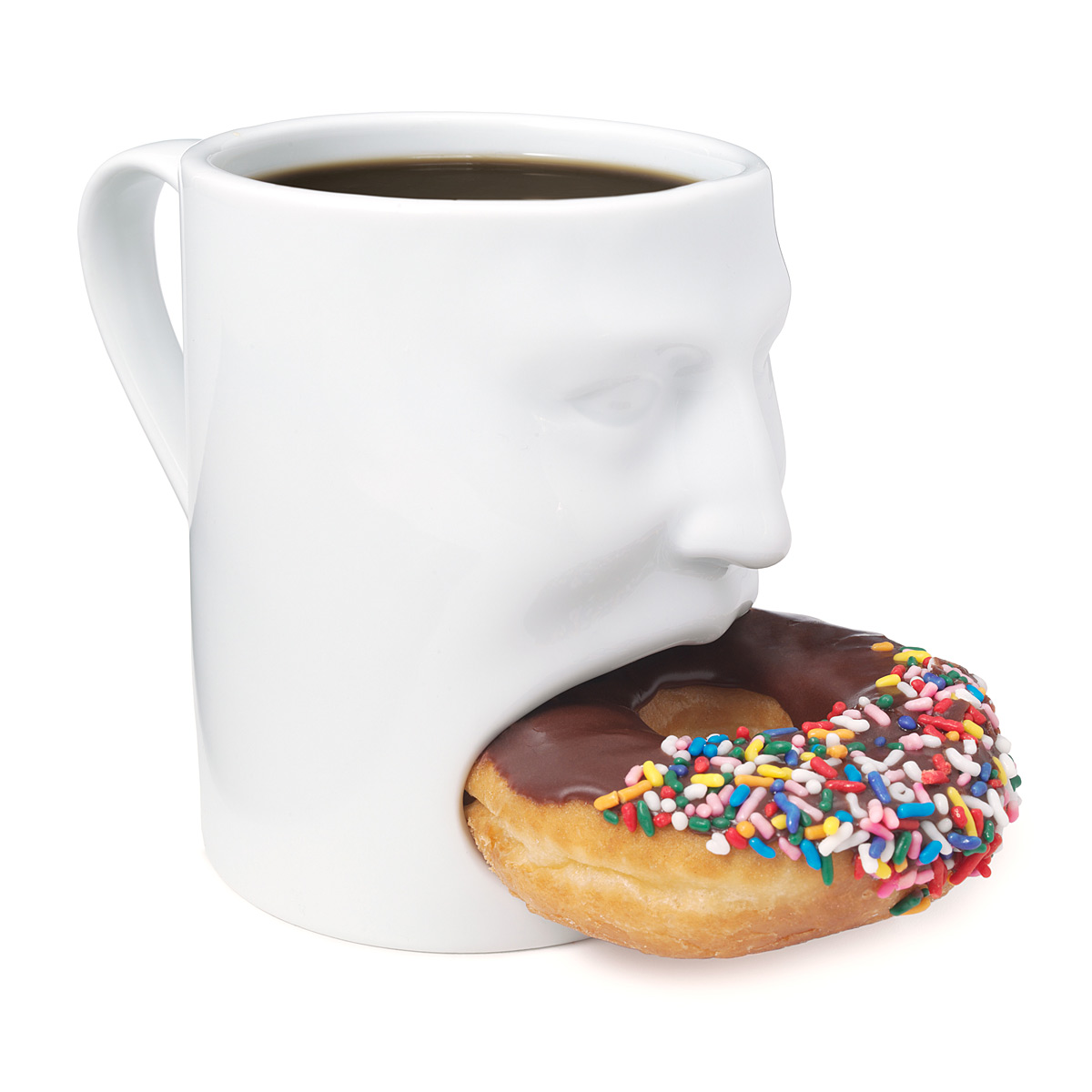 FACE MUG | Cookie Mug, Funn...