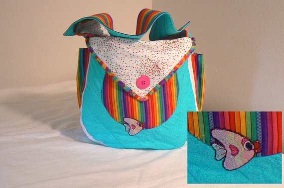 Rainbow Diaper Bag, Nappy, ...