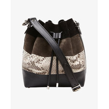 Proenza Schouler Medium Python Bucket Bag | Shop IntermixOnline.com