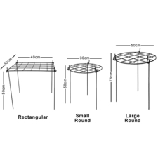 Grow Through Supports - Plant Supports